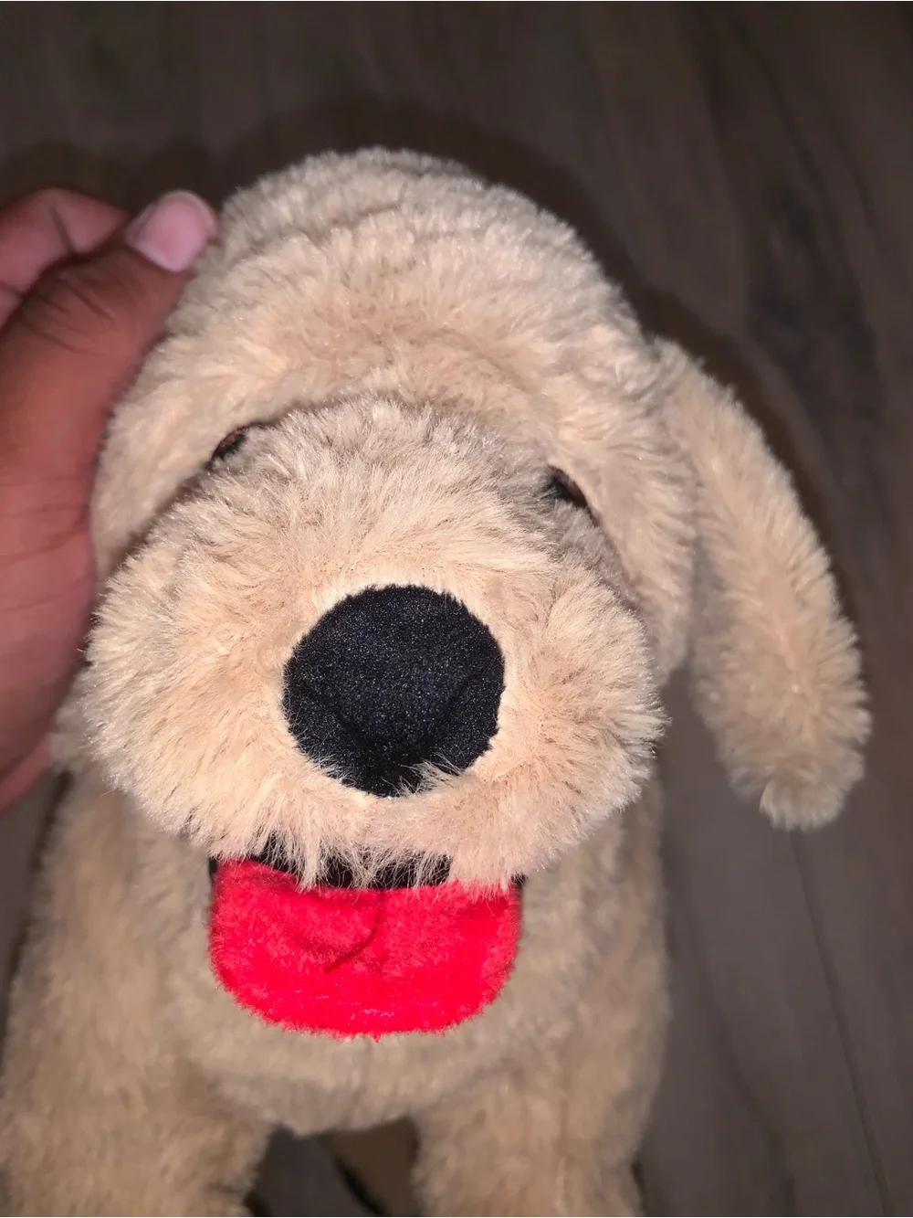 BenBen Puppy Dog Tan Brown Floppy Plush Stuffed Animal Lab Golden Retriever
